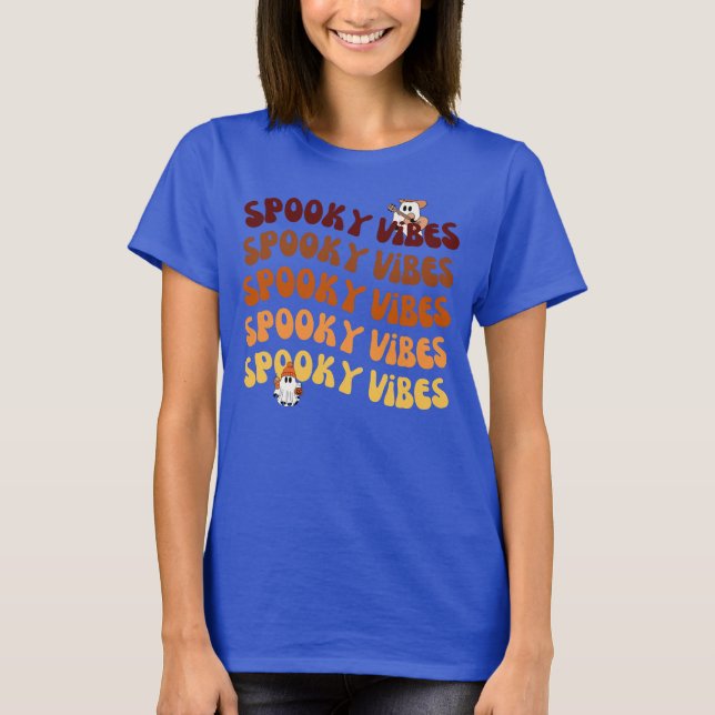 Camiseta Witchy Outubro Vibes Halloween Tee (Frente)