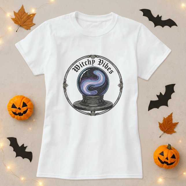 Camiseta Witchy Vibes Místico (Criador carregado)