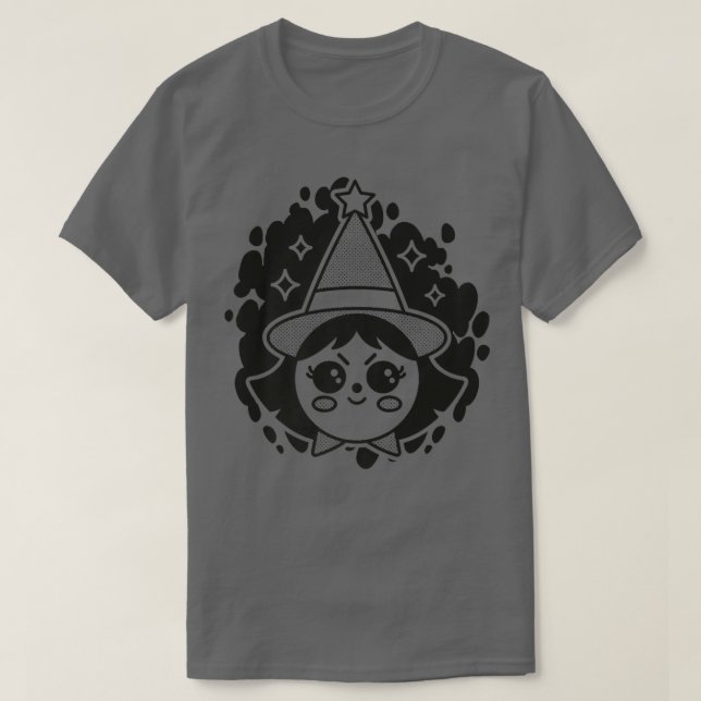 Camiseta Witchy Witch Mystical Magic Night Halloween1425 (Frente do Design)