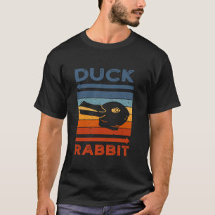 Camiseta Witgensteins Rabbit Duck Illusão Matemática Geek P