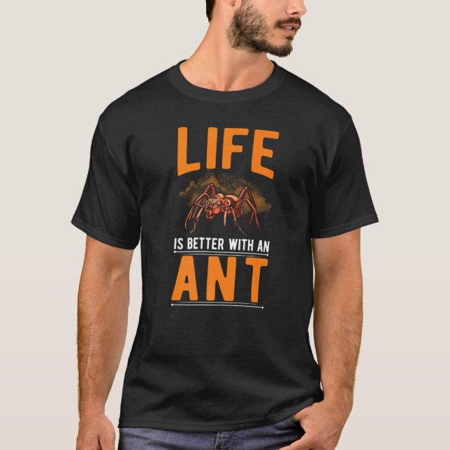 Camiseta with an Ant (Frente)