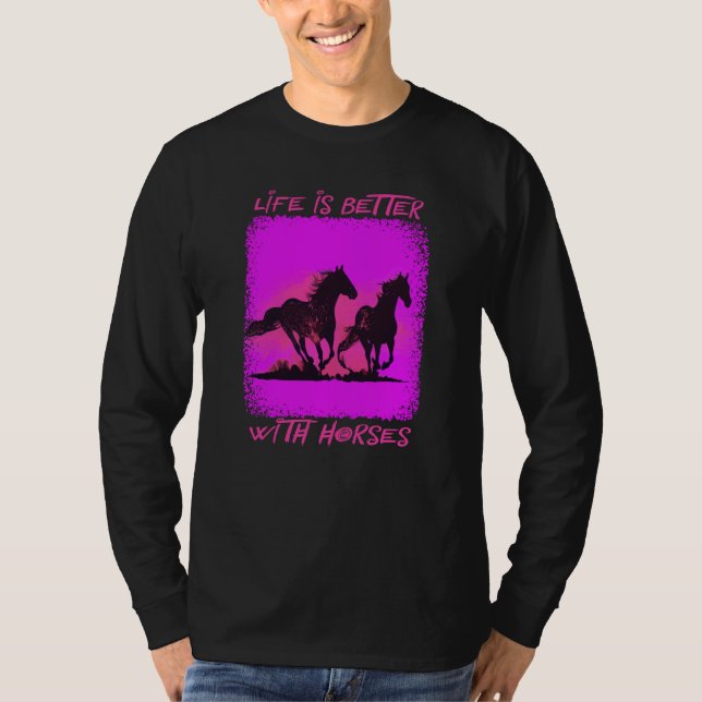 Camiseta With Horses (Frente)