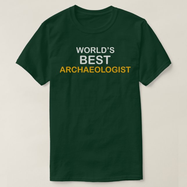 Camiseta Witty Arqueology Arqueologista (Frente do Design)