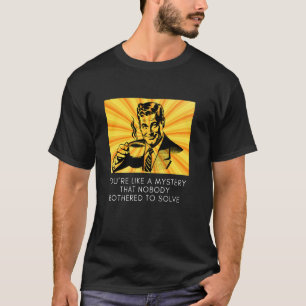 Camiseta Witty Enigma Ninguém Resolveu O Humor