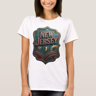 Camiseta Witty Gold DESIGN DE NOVA JERSEY Texto