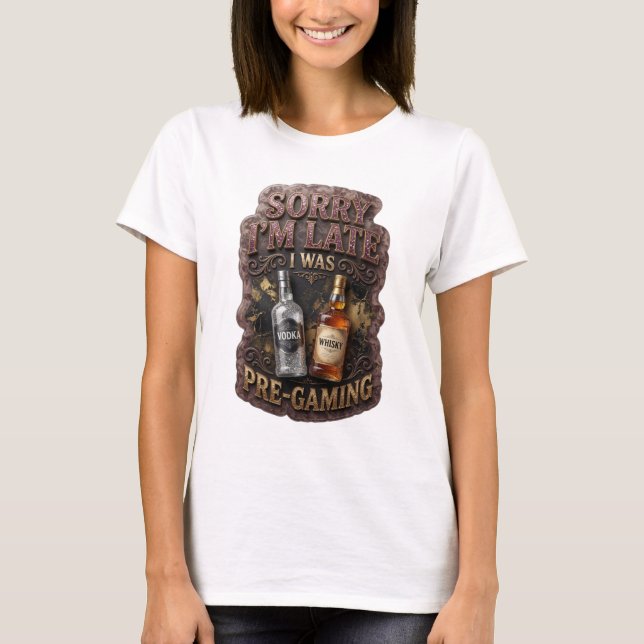 Camiseta Witty Gold PRE GAMING (Frente)