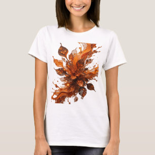 Camiseta Witty Orange LARANJA FLUX Statement