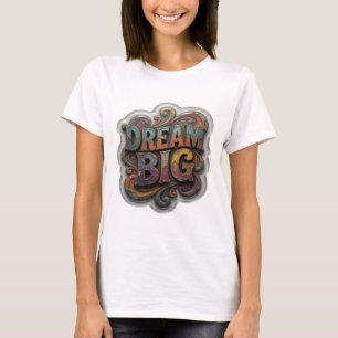 Camiseta Witty Orange SONHE GRANDE