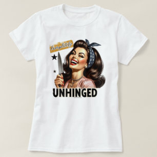 Camiseta Witty Retro Girl – Totalmente Desencadear