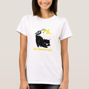 Camiseta Wizard black cat - Abra Kadabra Spell