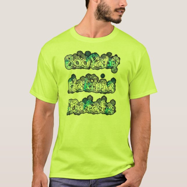 Camiseta Wizard Hakuna Matata Booyah - Tshirt Personalizada (Frente)