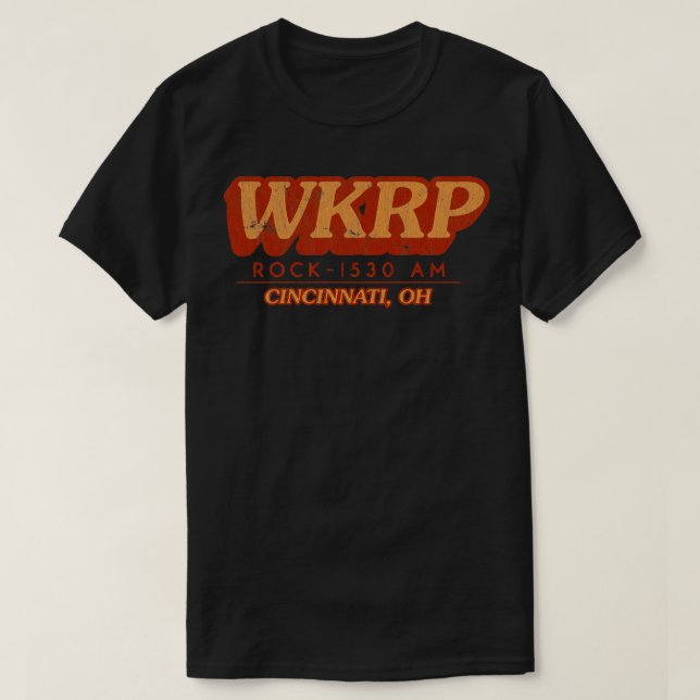 Camiseta WKRP Cincinnati (Frente do Design)