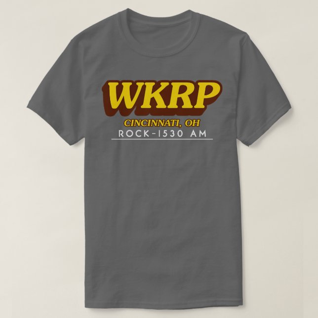 Camiseta WKRP Cincinnati 1 (Frente do Design)
