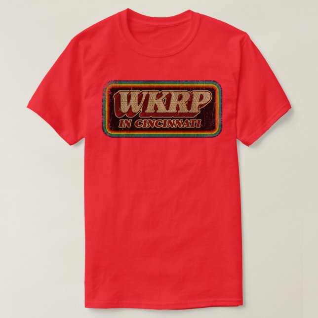 CAMISETA WKRP EM CINCINNATI (Frente do Design)