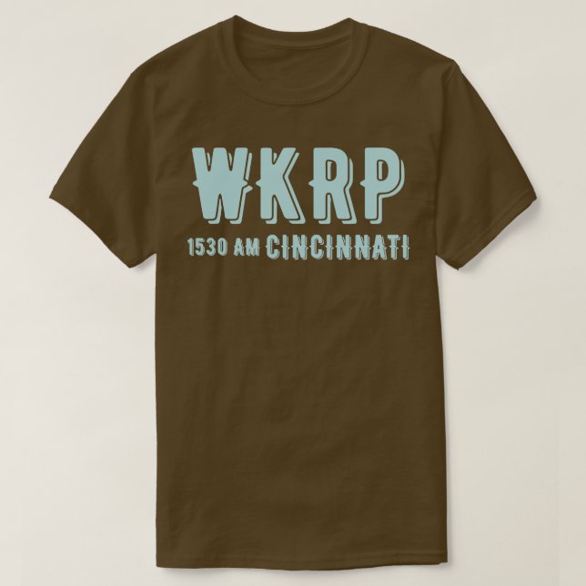 Camiseta WKRP em Cincinnati (Frente do Design)