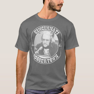 Camiseta WKRP em Cincinnati Boogertown