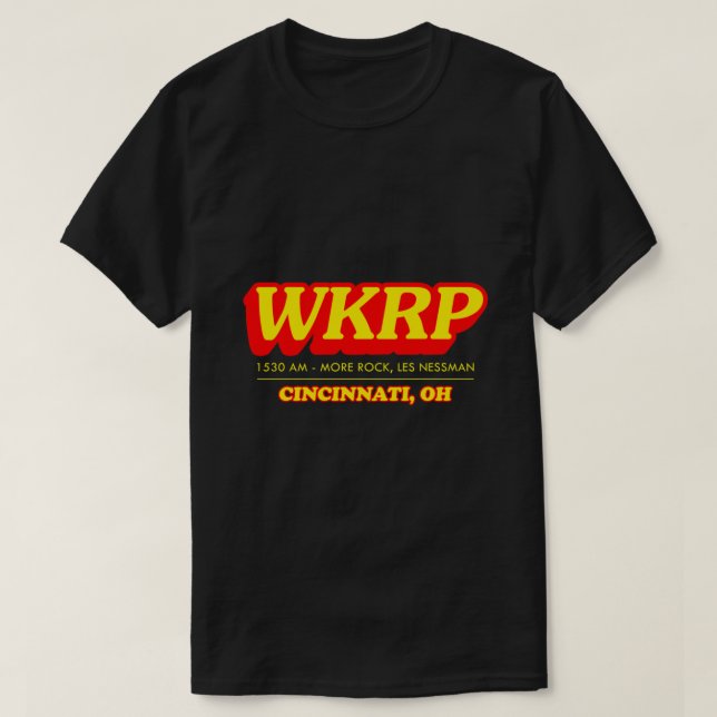 Camiseta WKRP logo Classic T-Shirt (Frente do Design)