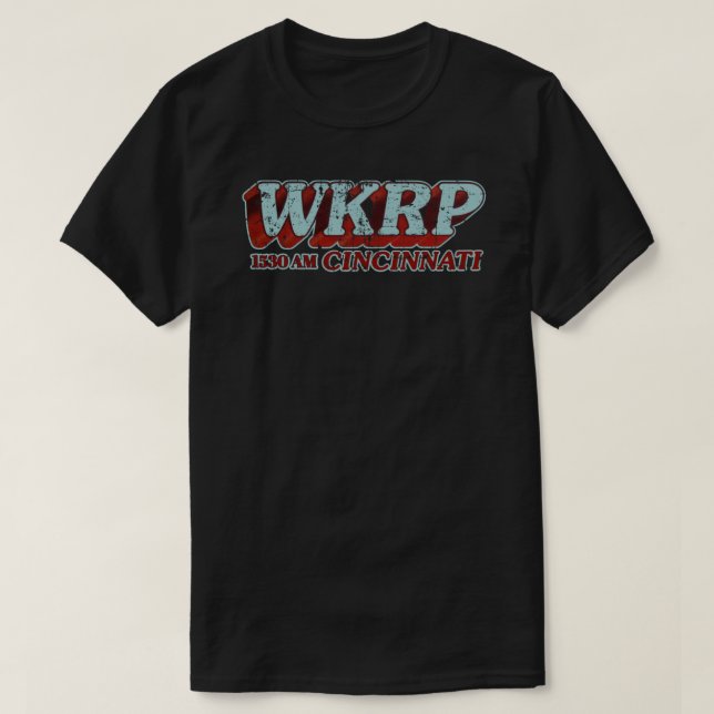 Camiseta WKRP na Cincinnati Classic T-Shirt Copy (Frente do Design)