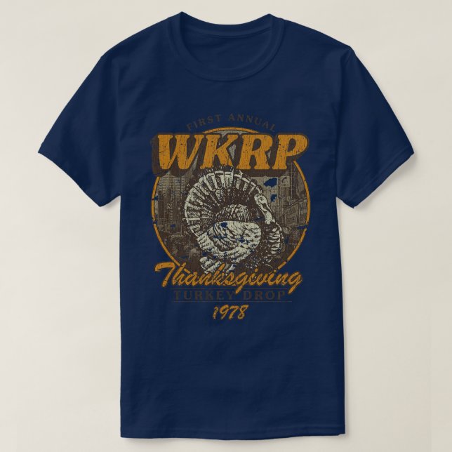Camiseta WKRP Turquia Drop 1978 (Frente do Design)