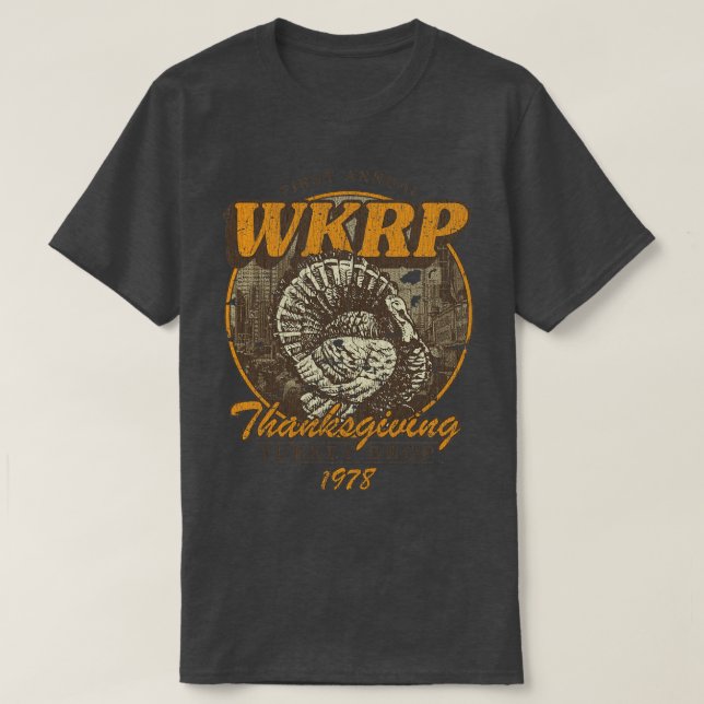 Camiseta WKRP Turquia Drop 1978 Baby Bodycase (Frente do Design)
