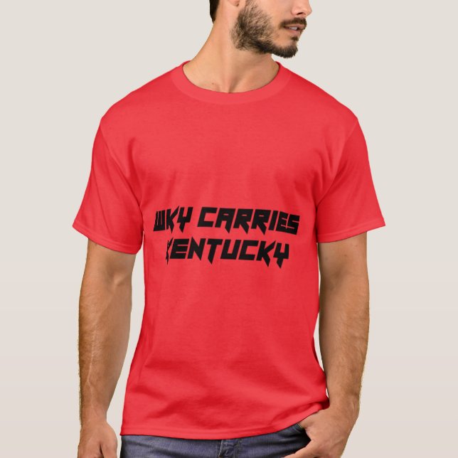 Camiseta WKY carries Kentucky (Frente)