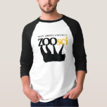 Camiseta WLU Zoo Science Raglan T-Shirt<br><div class="desc">Este unisex Raglan T-Shirt esportes orgulhosamente o programa de Zoo Science da WLU.</div>