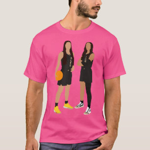 Camiseta Wnba- Las Vegas Aces Kelsey Plum 10 A'Ja Wilson