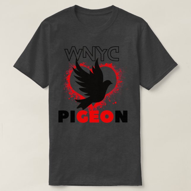 Camiseta Wnyc Pigeon Edition 1 (Frente do Design)