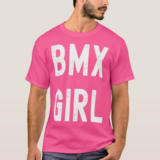 Camiseta Wo Bmx Lover Bmx Girl (Frente)
