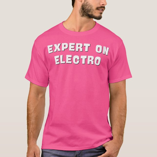 Camiseta Wo Expert On Electro (Frente)