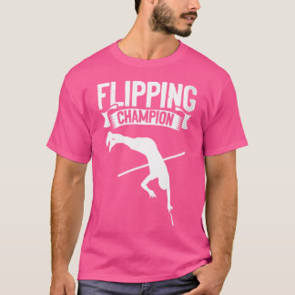Camiseta Wo Fliting Champion Pole Jumper Vault Pole Vaulti