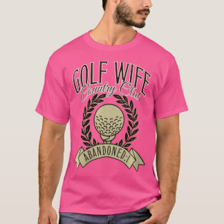 Camiseta Wo Golf Wife Country Club Social Club Esposa