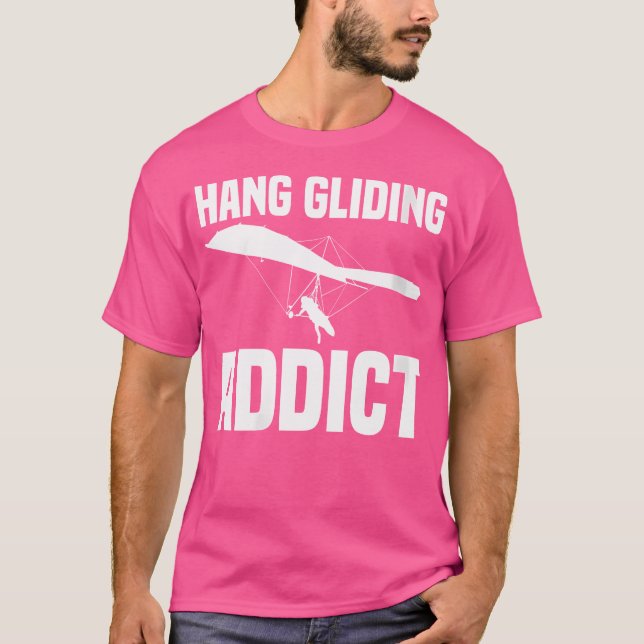 Camiseta Wo Hang Gliding Addict Hang Glider Hang Gliding (Frente)