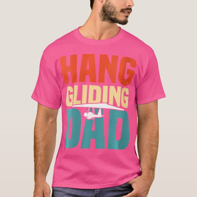 Camiseta Wo Hang Gliding Dad (Frente)