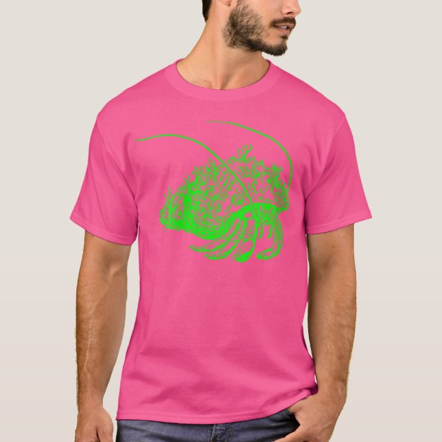 Camiseta Wo Hermit Crab (Frente)
