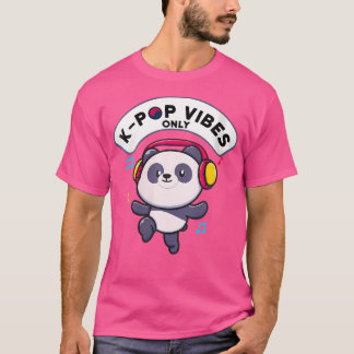 Camiseta Wo K-Pop Vibes Only Korean Pop Music K-Pop