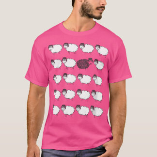 Camiseta Wo Memabilia Ovelhas Negras E Brancas