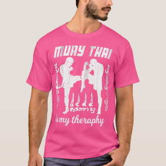 Camiseta Wo Muay Thai É A Minha Terapia Muay Tailandês