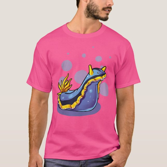 Camiseta Wo Nudibranch Scuba Diving (Frente)