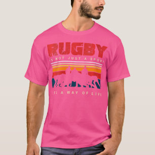 Camiseta Wo Rugby Player E Acoplar Ou Tocar Para Um
