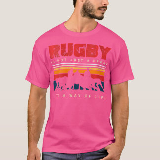 Camiseta Wo Rugby Player E Acoplar Ou Tocar Para Um