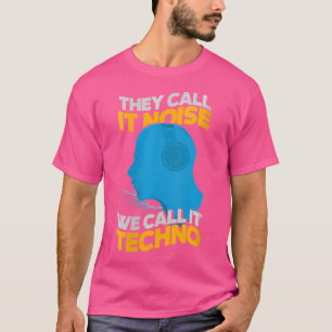 Camiseta Wo Techno Noise Rave Clubbing EletroHouse Música