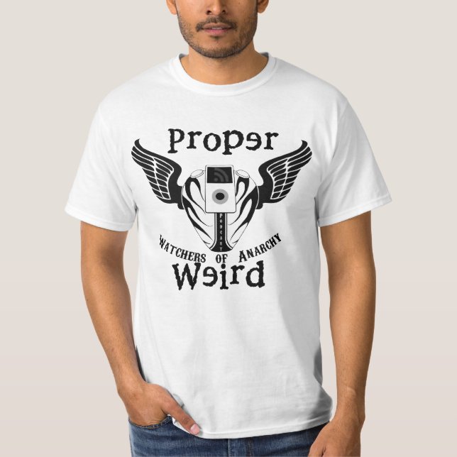 Camiseta WoA estranho apropriado (Frente)