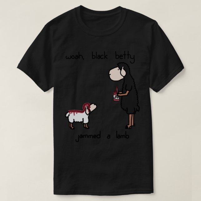 Camiseta woah black betty Classic T-Shirt (Frente do Design)