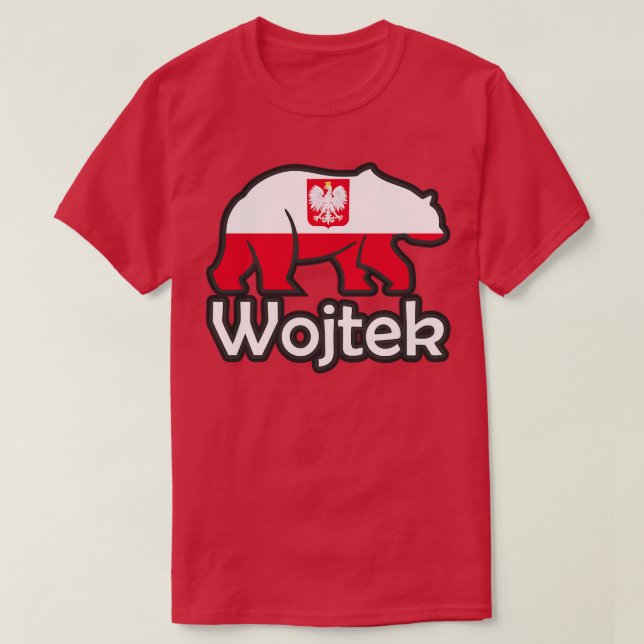 Camiseta Wojtek, o urso soldado (Frente do Design)