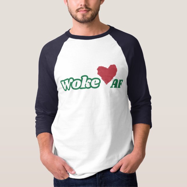 Camiseta Woke Raglan Women's (Frente)