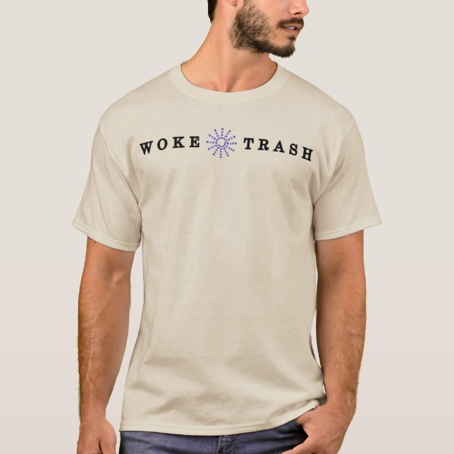 Camiseta Woke Trash - (Frente)