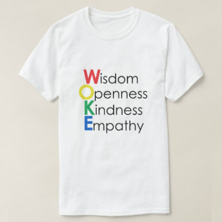 Camiseta WOKE Wisdom Abertura Bondade Empatia