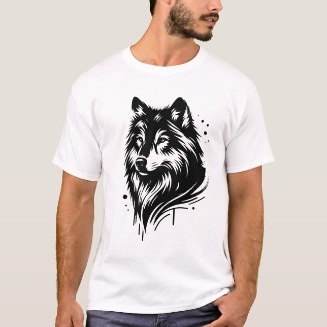 Camiseta Wolf  (Frente)