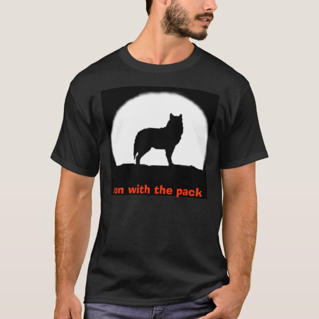 Camiseta wolf1, funcionamento com o bloco (Frente)
